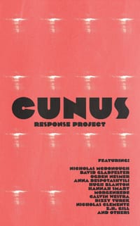 Cunus Response Project cover