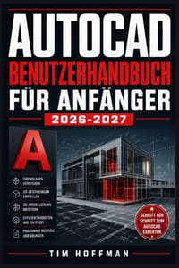 AutoCAD Benutzerhandbuch für Anfänger 2026-2027: Schritt für Schritt zur ersten technischen Zeichnung - Werkzeuge, Befehle und Praxisübungen verständl cover