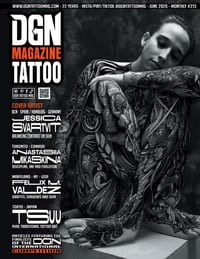 DGN Tattoo Magazine - JESSICA SVARTVIT - Issue #213 cover