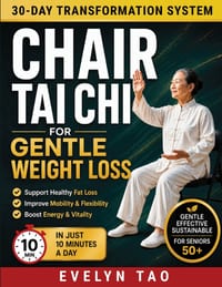 Chair Tai CHI for Gentle Weight Loss: 30-Day Low-Impact Program to Improve Mobility, Balance, Energy & Healthy Fat Loss cover