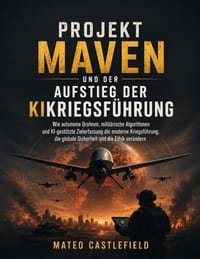 Projekt Maven Und Der Aufstieg Der Kikriegsführung: Wie autonome Drohnen, militärische Algorithmen und KI-gestützte Zielerfassung die moderne Kriegsfü cover