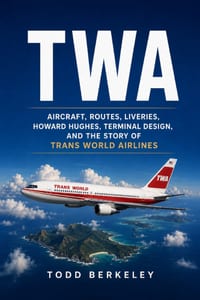 TWA: Aircraft, Routes, Liveries, Howard Hughes, Terminal Design, and the Story of Trans World Airlines cover