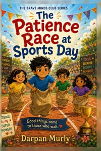 The Patience Race at Sports Day: A Story About Waiting, Practice and Choosing Steady Courage cover