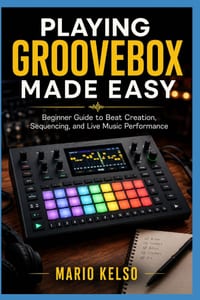 Playing Groovebox Made Easy: Beginner Guide to Beat Creation, Sequencing, and Live Music Performance cover