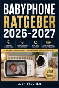 Babyphone Ratgeber 2026-2027: Vollständiges Einrichtungshandbuch mit Schritt-für-Schritt Anleitungen, Fehlersuche und Sicherheitstipps - Für werdende cover