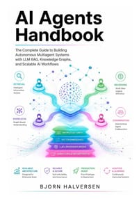AI Agents Handbook: The Complete Guide to Building Autonomous Multiagent Systems with LLM RAG, Knowledge Graphs, and Scalable AI Workflows cover