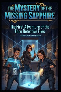 Adventure of the Khan Detective Files - Missing Sapphire: Big Mystery cover