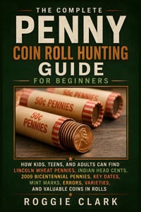 The Complete Penny Coin Roll Hunting Guide for Beginners: How Kids, Teens, and Adults Can Find Lincoln Wheat Pennies, Indian Head Cents, 2009 Bicenten cover