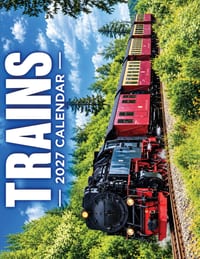 Trains 2027 Calendar cover