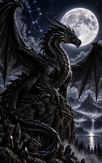The Obsidian Orion Noctuary: A Black Dragon Journal Beneath the Eternal Moon cover