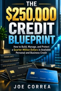 The $250,000 Credit Blueprint: How to Build, Manage, and Protect a Quarter-Million Dollars in Available Personal and Business Credit cover