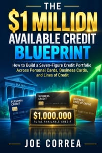 The $1 Million Available Credit Blueprint: How to Build a Seven-Figure Credit Portfolio Across Personal Cards, Business Cards, and Lines of Credit cover