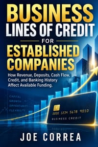 Business Lines of Credit for Established Companies: How Revenue, Deposits, Cash Flow, Credit, and Banking History Affect Available Funding cover