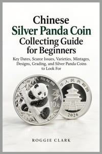Chinese Silver Panda Coin Collecting Guide for Beginners: Key Dates, Scarce Issues, Varieties, Mintages, Designs, Grading, and Silver Panda Coins to L cover