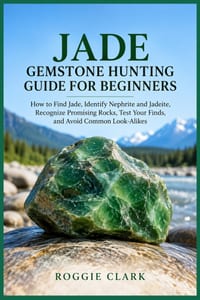 Jade Gemstone Hunting Guide For Beginners: How to Find Jade, Identify Nephrite and Jadeite, Recognize Promising Rocks, Test Your Finds, and Avoid Comm cover