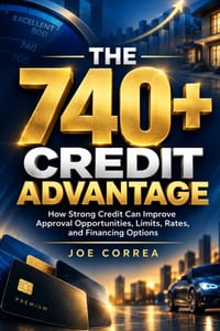 The 740+ Credit Advantage: How Strong Credit Can Improve Approval Opportunities, Limits, Rates, and Financing Options cover