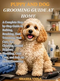 Puppy and Dog Grooming Guide at Home cover