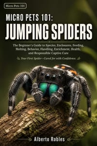 Micro Pets 101: Jumping Spiders cover