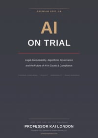 AI on Trial: When the Machine Enters the Courtroom, Justice Must Answer - Premium Edition cover