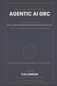 Agentic AI Governance, Risk and Compliance All-in-One cover