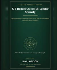 OT Remote Access and Vendor Security cover