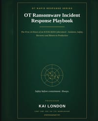OT Ransomware Incident Response Playbook cover