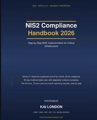 NIS2 Compliance Handbook 2026 cover