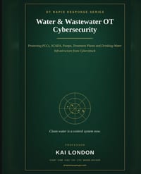 Water and Wastewater OT Cybersecurity cover