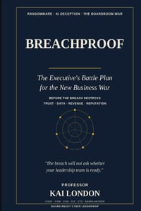 Breachproof: The Executive's Battle Plan for the New Business War cover