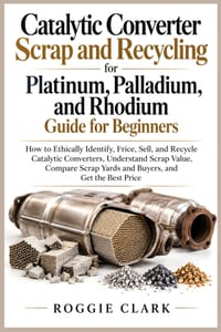 Catalytic Converter Scrap and Recycling for Platinum, Palladium, and Rhodium Guide for Beginners: How to Ethically Identify, Price, Sell, and Recycle cover