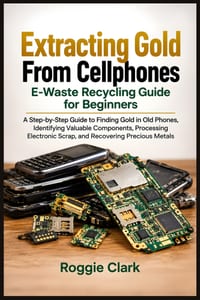 Extracting Gold From Cellphones E-Waste Recycling Guide for Beginners: A Step-by-Step Guide to Finding Gold in Old Phones, Identifying Valuable Compon cover