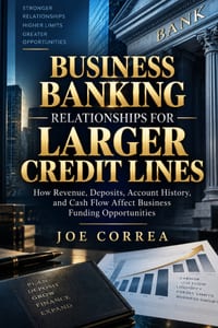Business Banking Relationships for Larger Credit Lines: How Revenue, Deposits, Account History, and Cash Flow Affect Business Funding Opportunities cover