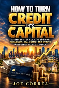 How to Turn Credit Into Capital: A Strategic Guide to Using Available Credit for Business, Real Estate, and Wealth-Building Opportunities cover