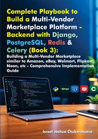 Complete Playbook to Build a Multi-Vendor Marketplace Platform - Backend with Django, PostgreSQL, Redis & Celery (Book 3): Building a Multi-Vendor Mar cover