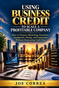 Using Business Credit to Scale a Profitable Company: How to Finance Marketing, Inventory, Equipment, Hiring, and Expansion Without Destroying Cash Flo cover