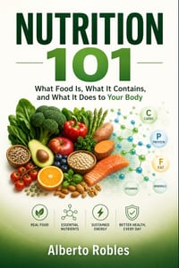 Nutrition 101: Food: What Food Is, What It Contains, and What It Does to Your Body cover