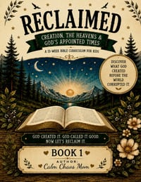 Reclaimed: Creation, the Heavens & God's Appointed Times cover