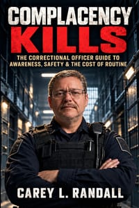 COMPLACENCY KILLS The Correctional Officer Guide to Awareness, Safety & the Cost of Routine cover