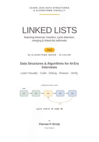 Linked Lists - Java Edition: Data Structures & Algorithms for AI-Era Interviews cover