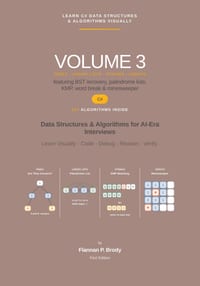 Learn C# Data Structures & Algorithms Visually - Volume 3: Data Structures & Algorithms for AI-Era Interviews cover