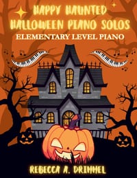Happy Haunted Halloween Piano Solos: Elementary Level Piano cover
