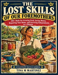 The Lost Skills of Our Foremothers: 200+ skills for growing food, saving money, repairing your home, and surviving as a woman cover