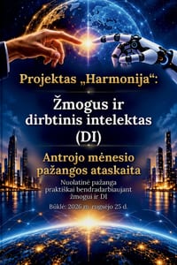 Projektas "Harmonija": zmogus ir dirbtinis intelektas (DI) cover