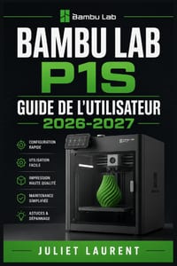 Bambu Lab P1S Guide de l'Utilisateur 2026-2027: Maîtriser la Fabrication Additive: Installation, Réglages, Entretien et Résolution de Pannes pour Tous cover