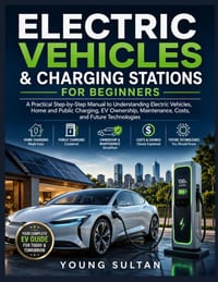 Electric Vehicles & Charging Stations For Beginners: A Practical Step-by-Step Manual to Understanding Electric Vehicles, Home and Public Charging, EV cover
