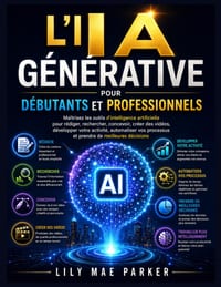 L'IA Générative pour Débutants et Professionnels: Maîtrisez les outils d'intelligence artificielle pour rédiger, rechercher, concevoir, créer des vidé cover