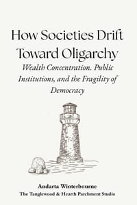 How Societies Drift Toward Oligarchy: Wealth Concentration. Public Institutions, and the Fragility of Democracy cover