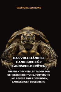 Das Vollständige Handbuch für Landschildkröten: Ein Praktischer Leitfaden zur Gehegeeinrichtung, Fütterung und Pflege eines Gesunden, Langlebigen Begl cover