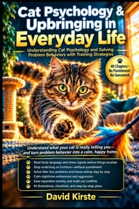 Cat Psychology & Upbringing in Everyday Life: Understanding Cat Behavior and Solving Problem Behaviors with Step-by-Step Training Strategies cover