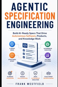 Agentic Specification Engineering: Build AI-Ready Specs That Drive Autonomous Software, Products, and Knowledge Work, Eliminate Guesswork, Reduce Hall cover